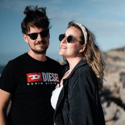 Pärchen im Urlaub